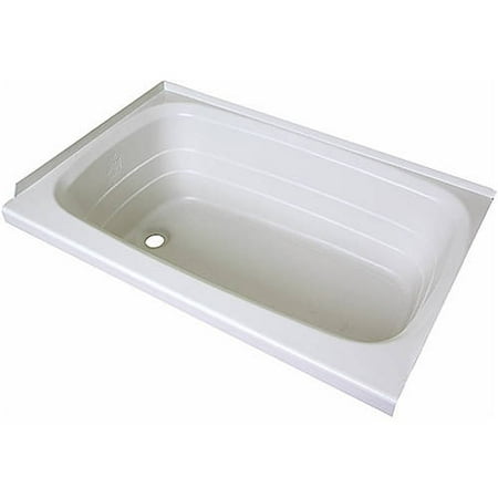 W2436lhspk White 24x36 Left Hand Tub Spk White Left Hand Drain