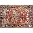 thumbnail image 1 of Ahgly Company Machine Washable Indoor Rectangle Traditional Light French Beige Brown Area Rugs, 3' x 5', 1 of 7