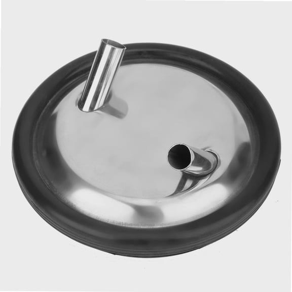 Milk Bucket Lid, Milk Bucket Lid with Two Open Entrances and Gasket for Milking Hine Cow Sheep Milking Supplies