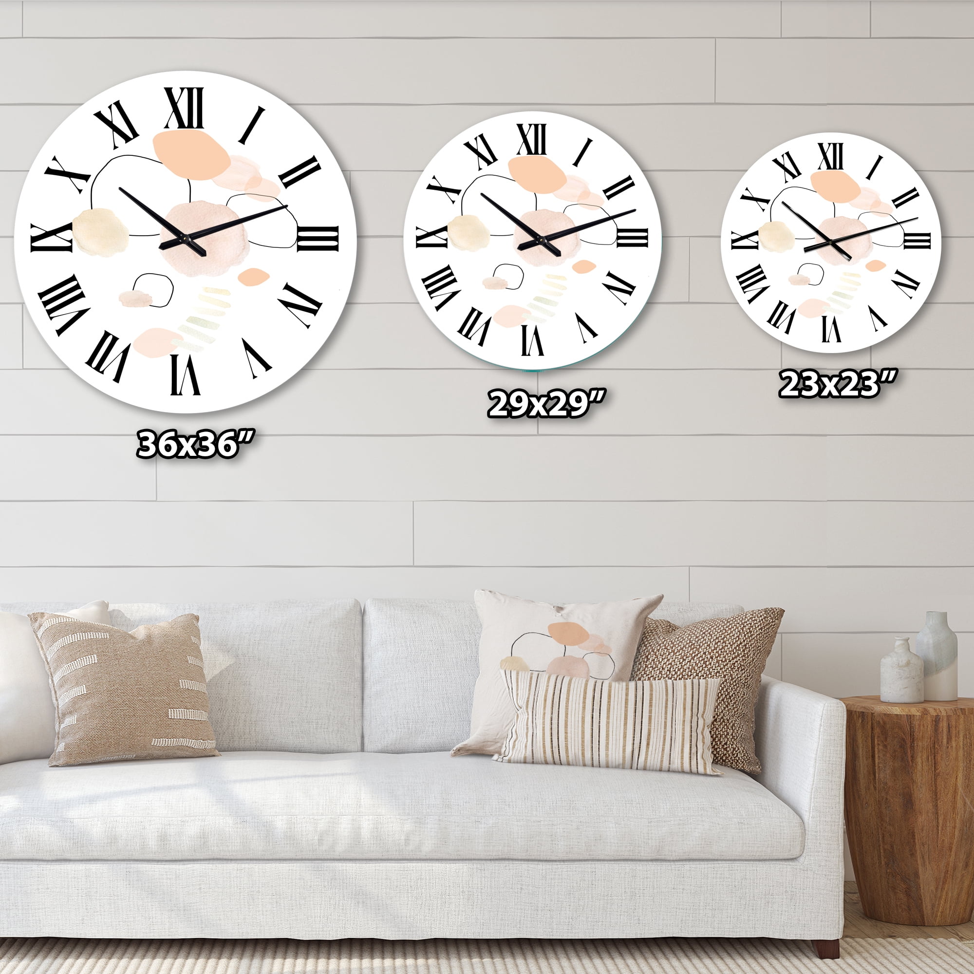 Designart 1 in Wall Clock