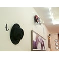 thumbnail image 4 of Zeckos Cast Iron Blue Coastal Shark Wall Mounted Hook Coat Hangers Set of 4, 4 of 8