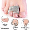 thumbnail image 3 of 6-pack Of Hammer Toe Straighteners For Straightening Hammer Toes, Broken Toes, Crooked Toes And Overlapping Toes A, 3 of 5
