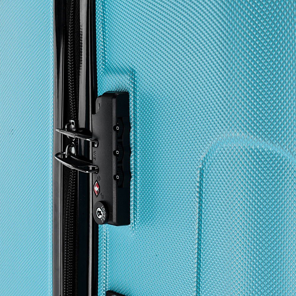 3Pcs Traveling Luggage Set, Portable Large Capacity Luggage Bags for Travel, Rolling Storage Suitcase, Blue, 20" 24" 28"
