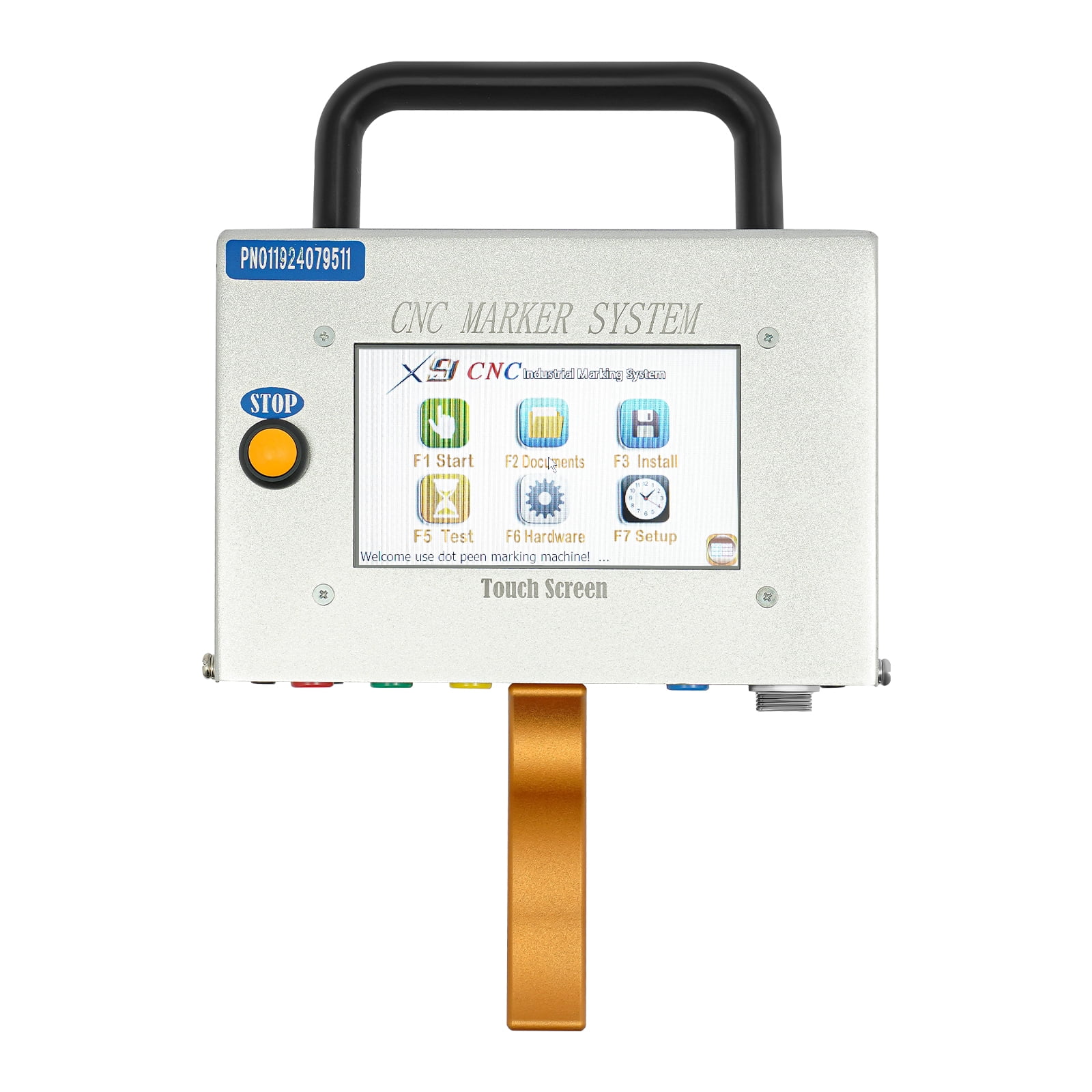 Wildnix Portable Pneumatic Engraver with Tungsten Steel Needle and Clear Touch Screen, &nbsp; Marking Machine for Various Materials