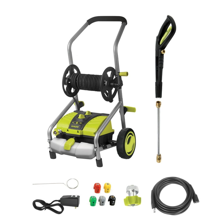 Sun Joe Electric Pressure Washer W/ Hose Reel, Pressure