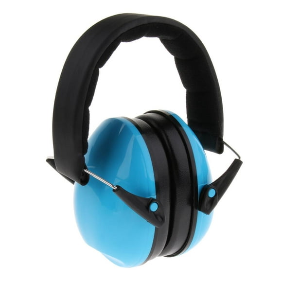 Impact Ear Muffs Hearing Protection Noise Reduction Adjustable Dark Blue