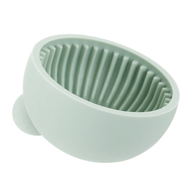 Silicone Makeup Brush Cleaning Pad Set Practical Rinsing Bowl Random Color