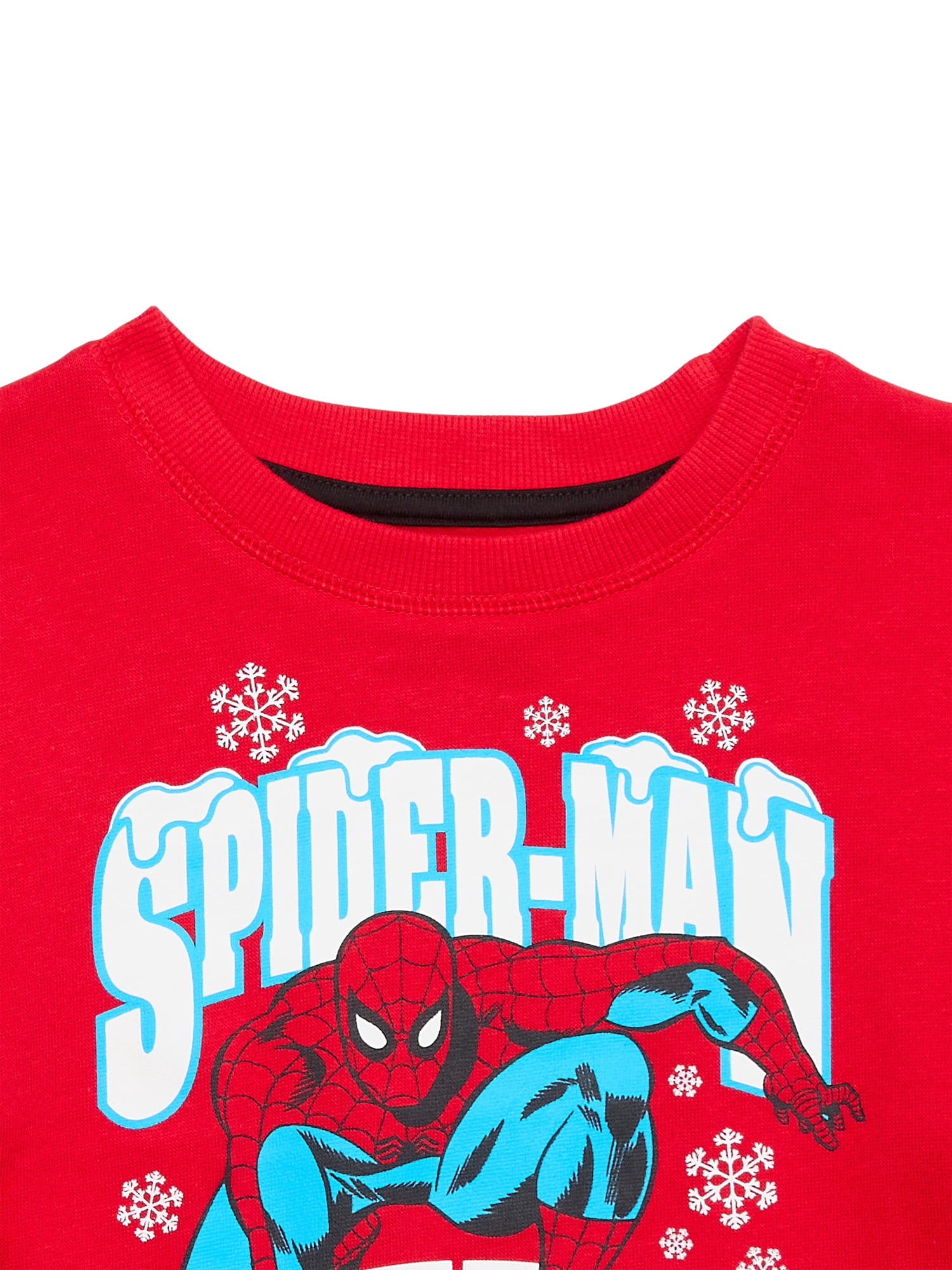 Spider-Man Toddler Boy Holiday Crewneck Sweatshirt, Sizes 12M-5T