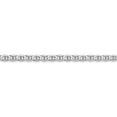 thumbnail image 3 of Pendentif Breloque Chaîne Ancre Concave 18 Pouces 3 mm en Or Blanc 14k, 3 of 9