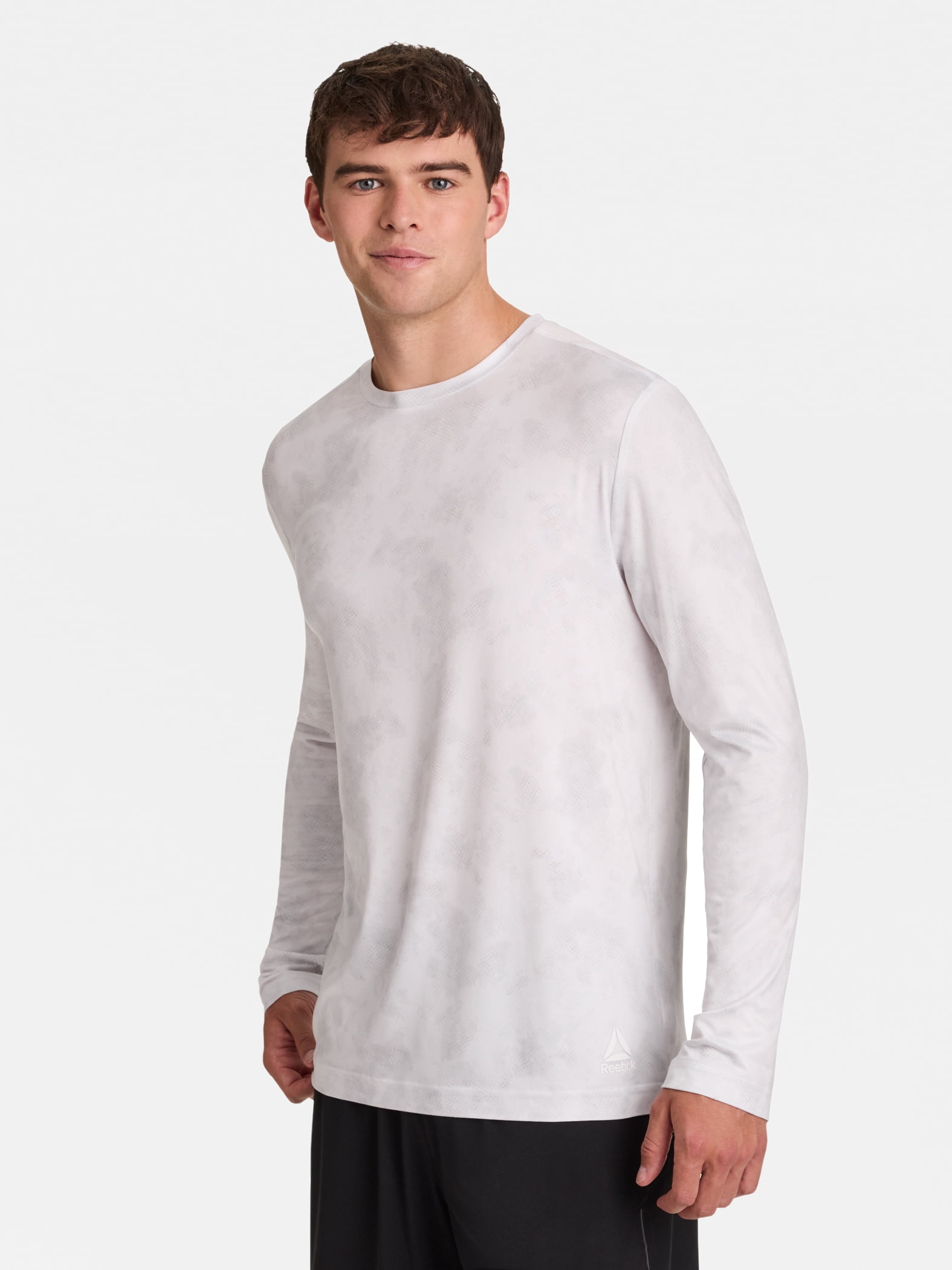 Reebok Men's and Big Men's Legacy Core Long Sleeve T-Shirt, Sizes XS-5XL