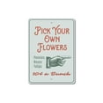 thumbnail image 2 of Flower Picking Novelty Sign, Metal Wall Decor - 10x14 inches, 2 of 4