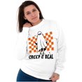 thumbnail image 5 of Halloween Spooky Ghost Creep It Real Sweatshirt for Men or Women Brisco Brands S, 5 of 6