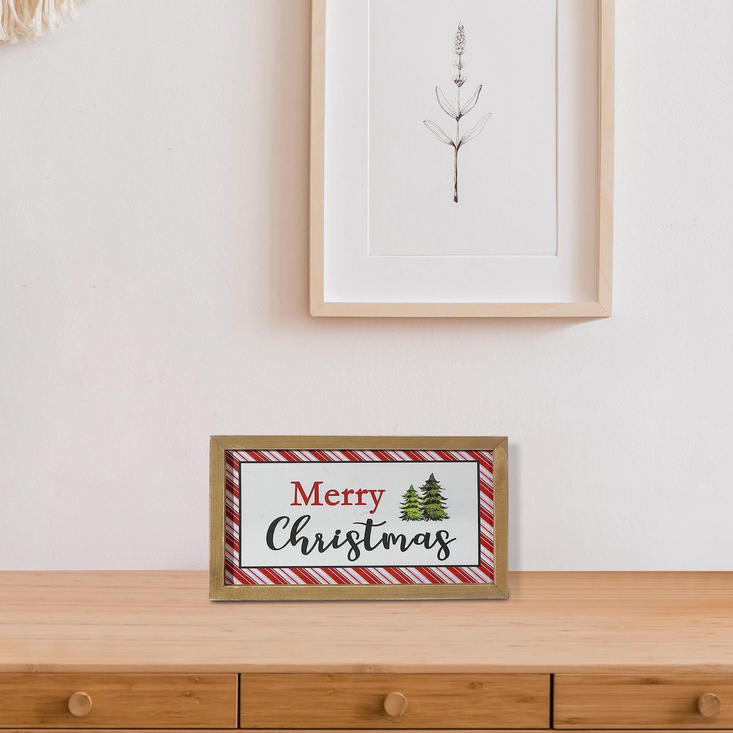 Framed Wall Decor Merry Christmas