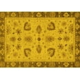 thumbnail image 1 of Ahgly Company Indoor Rectangle Oriental Yellow Traditional Area Rugs, 2' x 3', 1 of 4