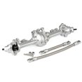 thumbnail image 2 of Ounissouiy 1 Uds 1/10 eje delantero RC pieza de actualización aleación de aluminio CNC Rc eje delantero para Axial Scx10 RC pieza de coche RC Kits de construcción modelo Plata, 2 of 6