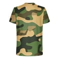thumbnail image 4 of CaiJunJia Men's Camo T-Shirts Camouflage T Shirt Hunting Performance Shirts Crewneck Short Sleeve Tee for Men, 4 of 5