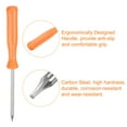 thumbnail image 4 of Destornillador Torx Uxcell de 2 piezas T4 de 4" de longitud, cabeza de estrella de 6 puntos, destornillador de precisión con mango antideslizante, amarillo, 4 of 6