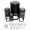 Black, variant on Baby Bib with Heart Self-Inking Rubber Stamp Ink Stamper - Black Ink - Mini 1/2 Inch