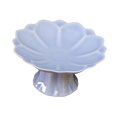 thumbnail image 4 of Plato decorativo de cerámica con base para encimera, centro de mesa pequeño con forma de loto violeta, 4 of 9