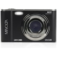 thumbnail image 2 of Minolta MND20 44 MP / 2.7K Ultra HD Digital Camera (Black) + 32GB Memory Card + 12" Tripod + Memory Card Wallet + More Bundle, 2 of 6