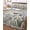DarkKhaki, variant on Twin XL Quilt Bedding Set, Spring Flowers Reversible Summer Quilt 3 Pieces, Vintage Blue Floral Leaves Birds Rustic Plants Lightweight Bedspreads Coverlets with 2 Pillow Shams for All Seasons