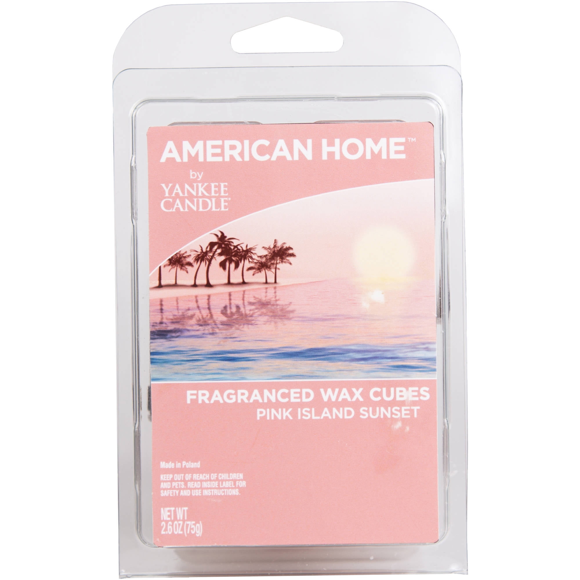 American Home by Yankee Candle 2.6 Ounce Pink Island Sunset Fragranced