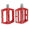 thumbnail image 1 of Pédales de Vélo, Pédale en Alliage d'Aluminium de Haute Résistance, pour Vélo de Route VTT Rouge, 1 of 8