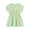 Green, variant on uikmnh Girls Casual Summer Swing Dress Batwing Loose Fit Ruffle Play Wear Size:12-18 Months