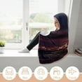 thumbnail image 6 of Titanic Hoodie Blankets, Super Soft Hooded Throw Blankets, Wearable Cloak Blanket for Adults And Kids, 6 of 8
