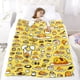 thumbnail image 5 of Gudetama (Huevo Perezoso) anti-pilling, suave, ligera, esponjosa y acogedora de lujo para hogar y cocina – Perfecta para niños y adultos,180X120cm, 5 of 6