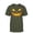 Army Green, variant on Big and Tall Halloween Tshirt for Men Seasonal Graphic Tee for Casual Short Sleeve Halloween Print Top with Comfortable and Versatile Grey 5XL