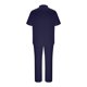 thumbnail image 3 of Blusa de Manga Corta Casual Sólido Turndown Cuello Superior Y Pantalones Traje Conjunto, Traje de Moda de Poliéster para Hombres, Lavado de Manos Primavera Verano, 3 of 7