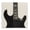 Black Electric Guitar, variant on Stupell Industries Modern Simple Chic Guitar Canvas Art, 17 x 17, by Deborah Revell