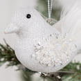 thumbnail image 3 of Simulated Foam Feather Bird White Birds Figurines Christmas Tree Pendant Decor, 3 of 7