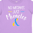 thumbnail image 4 of Inktastic No Mistakes, Just Miracles Down Syndrome Awareness Boys or Girls Toddler T-Shirt, 4 of 5
