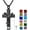 April, variant on Birthstone Urn Necklaces for Ashes Cross With 12 Birthstones Cross Urns for Human Ashes Memorial Cremation Urn Locket Keepsake Ashes Jewelry
