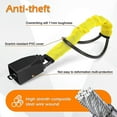 thumbnail image 2 of Steering Wheel Lock, Steering Lock, Car Steering Wheel Locks With 2 Keys, Heavy Duty Universal Car Lock Anti-theft Device For Car Trucks Suv Van, 2 of 4