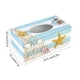 thumbnail image 5 of Caja de pañuelos de madera, caja de pañuelos de madera mediterránea, soporte de almacenamiento de papel con tapa de servilleta de madera, confiable y duradera, 5 of 7