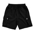 thumbnail image 6 of Gibobby Men's Cargo Shorts Quick Dry Lightweight Elastic Waist Multi Pockets Shorts Outdoor Fishing Hiking(Black,XL), 6 of 7