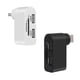 thumbnail image 3 of Sidaley Adaptador giratorio de alta velocidad de 3 puertos USB 2.0 HUB USB Desktop Splitter para Tablet PC Juegos de teclado y mouse para computadora Negro, 3 of 5