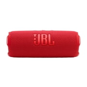 JBL FLIP 7 Waterproof Portable Speaker Bundle with gSport Carbon Fiber Case (Red)