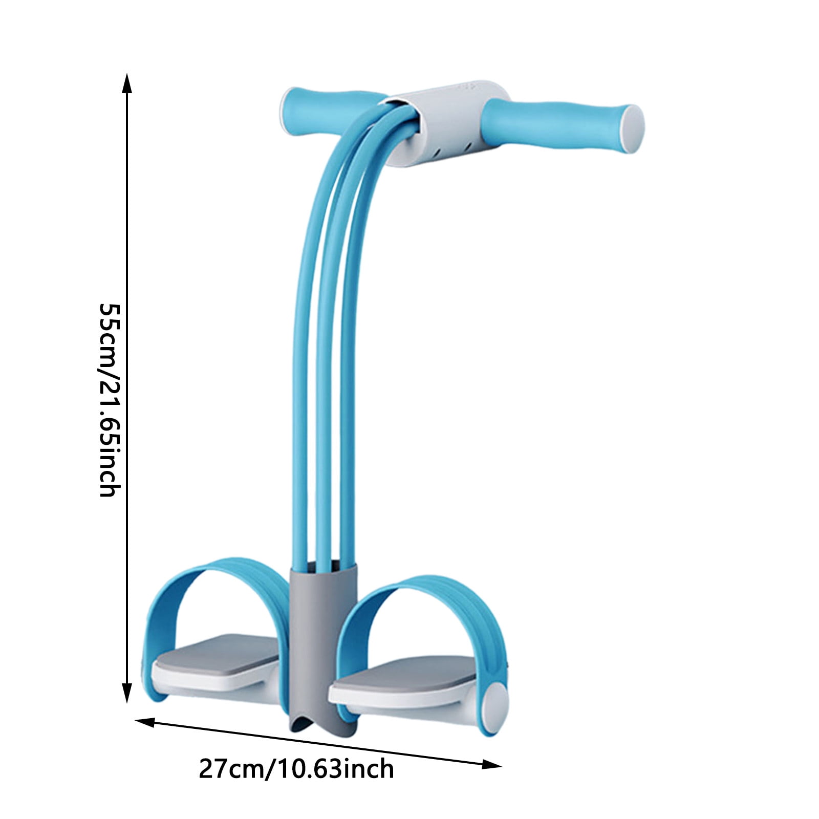 Foot Pedal Resistance Band Multifunctional Trainer for Full Body Workout Abdomen Waist Arm Leg Strength Training Yoga Fitness