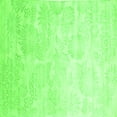 thumbnail image 1 of Ahgly Company Indoor Square Abstract Green Contemporary Area Rugs, 4' Square, 1 of 1