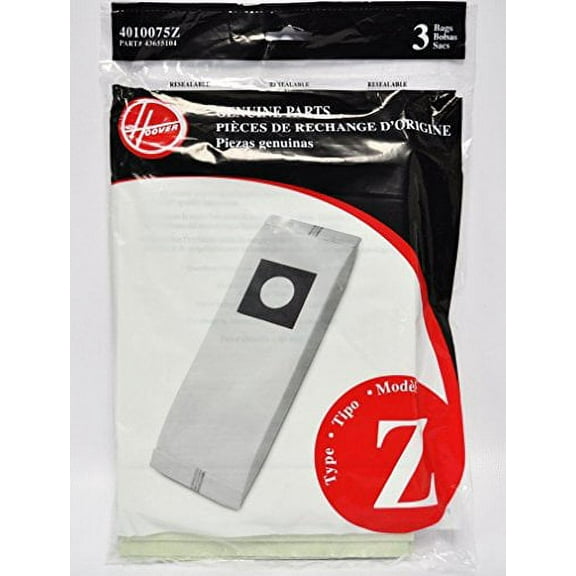 Hoover Type 4010075Z Z Bag, 9-Pack
