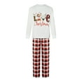 thumbnail image 2 of Christmas Family Matching Pajamas Sets Xmas Holidays Family Top Pants Set Jammies Sleepwear, 2 of 10