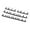 Black, variant on jinwen Badminton Racket Nylon Grommets String Protector Mitochondrial Tube Black