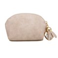 thumbnail image 2 of Women‘s Purse Simple Design PU Zipper Handbag with Floral Pendant & Key Ring, 2 of 2