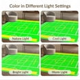 thumbnail image 7 of ODIKA 5'x7' Washable Area Rug Field Football Theme Bold Goal Posts Hash Stripes Stadium for Small Living Room, Bedroom, Easy Care, Non-Shedding, Pet Friendly, 7 of 7