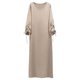 thumbnail image 1 of Vestido Largo Cordón Lace Long Casual Loose Maxi Mujeres Transpirables (Caki XL), 1 of 9