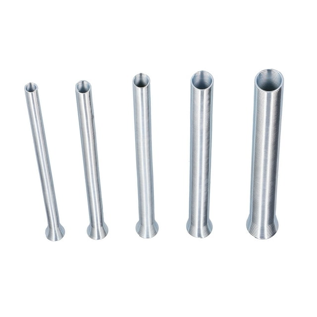 Accesorios para doblar tuberías, 5 piezas Doblador de resorte Flexible Doblador Resorte Resorte Kit de dobladores de tubos Eficiencia óptima